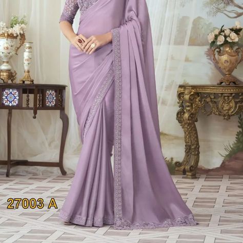 ✅️Book Your Order and Inquiry WhatsApp No:  9601606887 Launching new amazing saree collection for festival Brand :- *TFH* ➡️Catalog - *Silver Screen 27003* ➡️Rate - *2695+5%* ➡️Fabric - *Glorious Silk, Fancy Fabric* ▶️Hurry up ▶️6 pcs set ▶️Single Also (66) . . . #designersarees #designersaree #saree #sharee #sari #Partysaree #partywearsarees #festivalstyle #festivaloutfit #traditionalsaree #traditionaloutfit #ethnic #ethnicsarees #indianwear #sareeseduction #sareelover #sareecollectio... Fancy Fabric, Lavender Silk, Ghagra Choli, Designer Sarees Online, Party Kleidung, Trendy Sarees, Purple Silk, Chiffon Saree, Party Wear Sarees