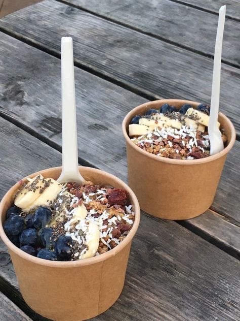 Acai Acai Recipes, Oat Bowls, Mlem Mlem, Fruit Shop, Yummy Comfort Food, Healthy Options, Healthy Snacks Recipes, Smoothie Bowl, Food Truck