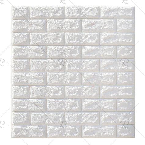 3d Brick Wallpaper, Diy Wall Stickers, Bricks Diy, Diy Wand, Wall Stickers 3d, Foam Panels, Brick Patterns, Brick Wallpaper, 3d Wall Panels