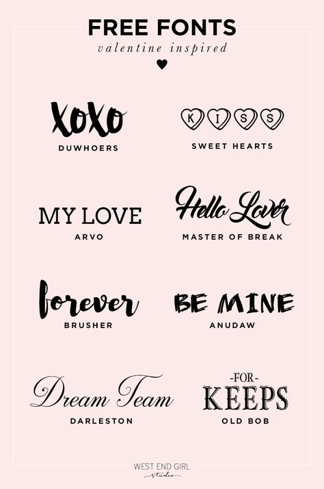 I made a list of Free valentine fonts for any projects or diy's you are making this year. Check out my blog for direct links to download them. Valentine Fonts Free, Valentines Day Font, Valentine Fonts, Valentine Font, Free Handwritten Fonts, Typography Ideas, Valentine Words, Funky Fonts, Heart Font