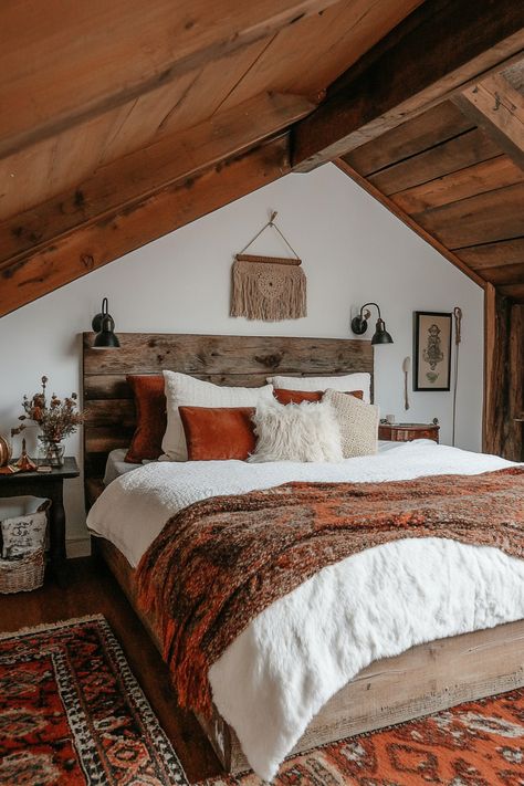 Where to Start When Designing an Earthy Bedroom – Everyday Inspo Scandinavian Rustic Bedroom, Western Bohemian Bedroom, Modern Southwest Bedroom, Simple Dresser, Pallet Bed Frames, Bedrooms For Couples, Earthy Bedroom, Western Bedroom, Cozy Rugs