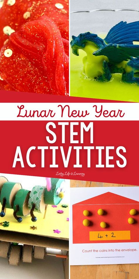 Combine the festivities of Lunar New Year with learning STEM for your homeschool kids with this carefully curated list of fun and engaging Lunar New Year STEM Activities. New Years Kids Activities, New Years Activities For Kids, New Years Kids, Organized Christmas, February Themes, New Years Crafts, New Year Kids, Fun Stem Activities, Room Parent