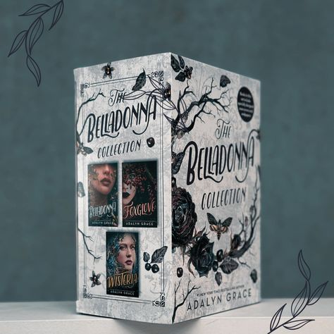 You saw the UK editions of The Belladonna Collection yesterday, here is the US Box Set Collectors Edition, released today. Available on our website when we launch! #specialeditionbooks #specialedition #booktok #bookstagram #booklover #bookrecommendation #prettybook #prettycover #bookish #romance #books #spicybooks #romcombooks #bookrecs #nzbookshop Romcom Books, Wisteria, Box Set, Romance Books, Book Recommendations, The Uk, Book Lovers, Product Launch, Romance