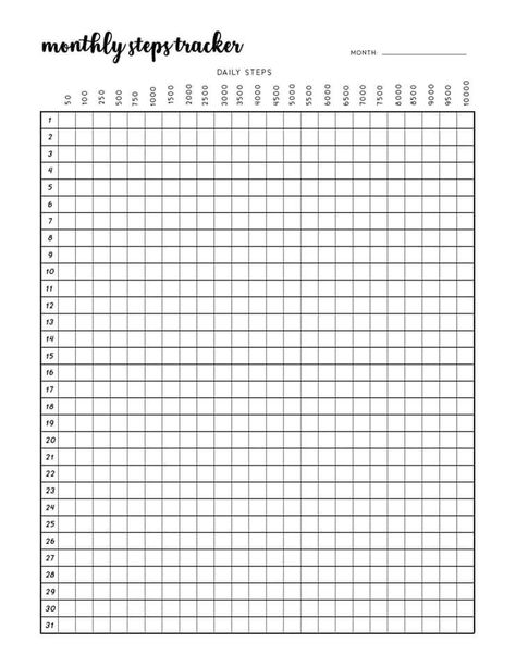 Workout Tracker Printable 30 Hard Challenge, Workout Tracker Printable Free, Tracker Printable Free, Workout Tracker Printable, 10000 Steps A Day, 10000 Steps, Fitness Tracker Printable, Free Daily Planner, 2023 Goals