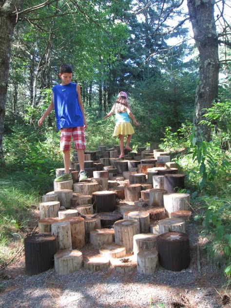 Natural Play Area, Natural Outdoor Playground, Natural Play Spaces, Outdoor Play Spaces, Play Garden, Outdoor Play Areas, Natural Play, Sensory Garden, Kids Outdoor Play