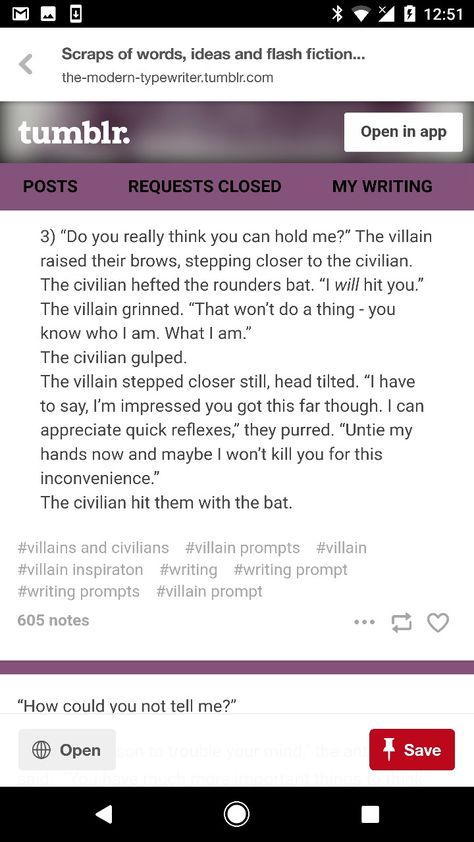 Loki turned back to the visibly-trembling Midgardian & almost-hissed, “I’m sorry, was that supposed to hurt?” Hero X Civilian Prompts, Civilian X Villian Prompts, Villain X Civilian, Villain X Civilian Prompts, Yandere Writing, Villain Prompts, Modern Typewriter, Strange Feeling, Hero Villain