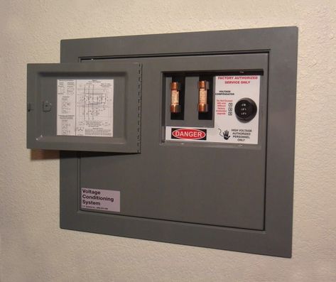 Faux Electrical Panel Hidden Wall Safe - The Green Head Stash Spots, Secret Walls, Secret Hiding Places, Hidden Safe, Breaker Box, Secret Safe, Hidden Spaces, Home Security Tips, Wall Safe