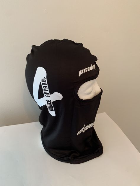 Ski Mask Fashion, Black Ski Mask, Women's Balaclava, Street Brands, Full Face Mask, Ski Mask, Skull Cap Beanie, Winter Sports, Apparel Design