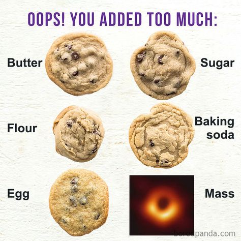 25 Of The Funniest Reactions To The First Ever Image Of The Black Hole Cookie Troubleshooting, Cookies Banane, Toll House, Perfect Cookie, Baking Flour, Super Smash Bros, Chocolate Chips, Top Pick, Chip Cookies