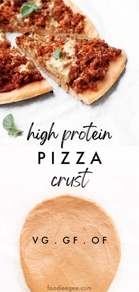 Vegan Pizza Crust Recipe, Pizza Crust Gluten Free, Vegan Pizza Crust, Lentil Pizza, Gluten Free Pizza Base, Healthy Pizza Crust, Low Calorie Pizza, Lentils Vegan, Low Calorie High Protein