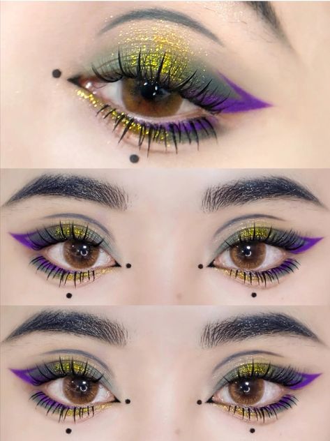 Colorful Eye Makeup Looks, Makeup Geek Eyeshadow Looks, Cute Eye Makeup, Graphic Makeup, Ethereal Makeup, Eye Makeup Designs, Dope Makeup, Edgy Makeup, Creative Eye Makeup