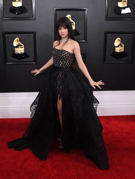 Grammy Outfits, Grammys 2020, Grammy Dresses, Grammys Red Carpet, Color Rubio, Bright Dress, Versace Dress, Atelier Versace, Christian Siriano