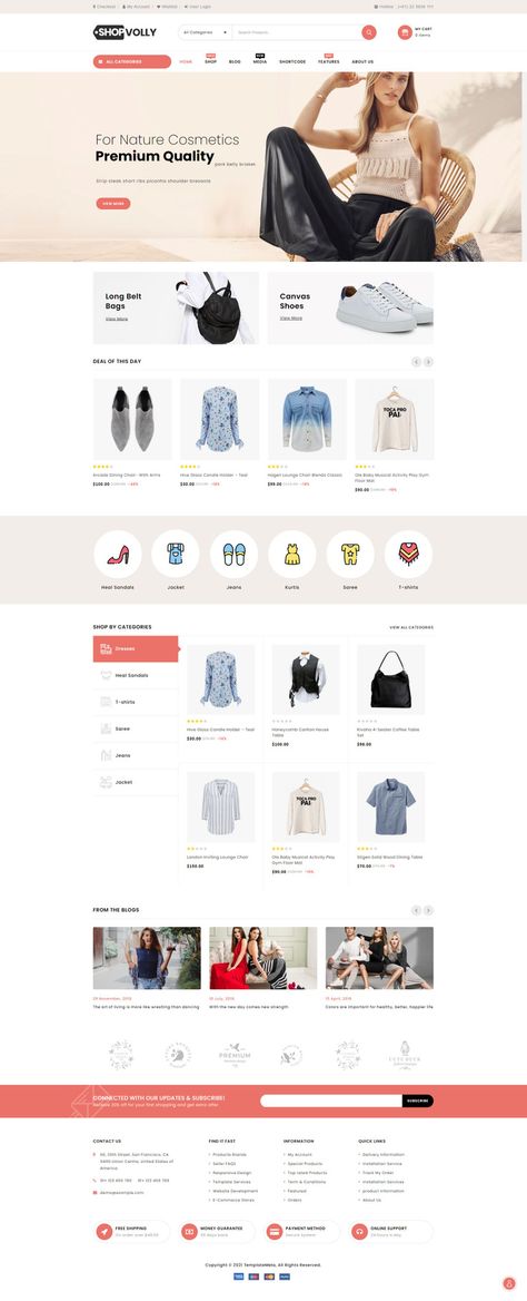 Find the best seller WooCommerce WordPress themes for eCommerce store. Get more sale and conversion with this multipurpose responsive WooCommerce theme. It is suitable for electronics, mega store, fashion design, clothes, cosmetic, kids, pet, hendycraft, furniture, coffee, food, vegetables, fruits, kitchen, jewellery, accessories and home accessories store. #woocommercetheme #multipurposewoocommercetheme #responsivewoocommercethemes Home Accessories Store, Fashion Web Design, Wordpress Ecommerce Theme, Online Store Design, Organic Food Store, Ecommerce Web Design, Wordpress Ecommerce, Ecommerce Web, Ecommerce Themes