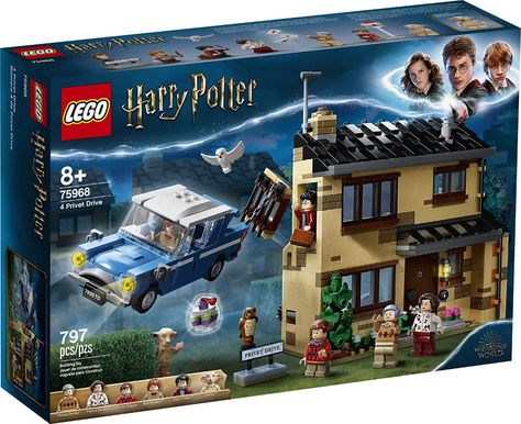 AmazonSmile: LEGO Harry Potter 4 Privet Drive 75968; Fun Children’s Building Toy for Kids Who Love Harry Potter Movies, Collectible Playsets, Role-Playing Games and Dollhouse Sets, New 2020 (797 Pieces): Toys & Games Harry Potter Flying Car, Petunia Dursley, Vernon Dursley, Dudley Dursley, 4 Privet Drive, Harry Potter Lego, Film Harry Potter, Harry Potter Toys, Harry Potter Set