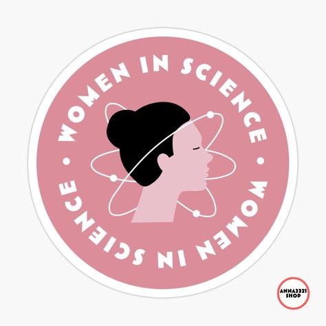 Medical Stickers, Science Girl, Science Design, Women In Science, Women Science, Science Stickers, Medical Laboratory, E Mc2, Science Lab