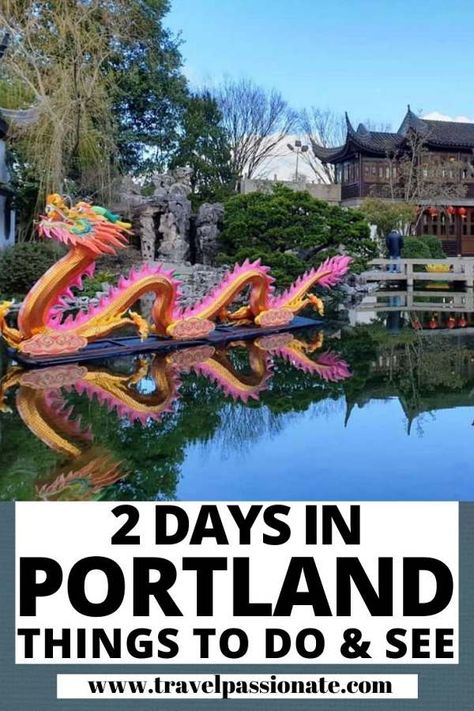 Portland Itinerary, Vacation Places In Usa, La Travel Guide, West Coast Travel, Usa Places To Visit, Usa Destinations, Multnomah Falls, Visit Usa, Central America Travel