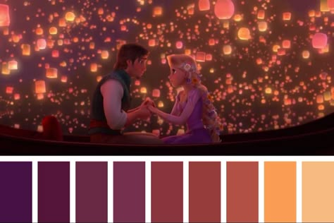 Rapunzel Colour Palette, Tangled Colour Palette, Tangled Color Pallete, Tangled Rapunzel Color Palette, Tangled Color Scheme, Rapunzel Color Palette, Movies Color Palette, Tangled Color Palette, Medieval Color Palette