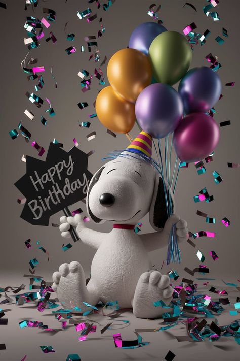 Snoopy Birthday Wishes, Happy Birthday Snoopy, Christian Birthday Greetings, Happy Birthday Snoopy Images, Birthday Snoopy, Happy Birthday Wishes Pics, Peanuts Birthday, Birthday Wishes Pics, Beautiful Birthday Wishes