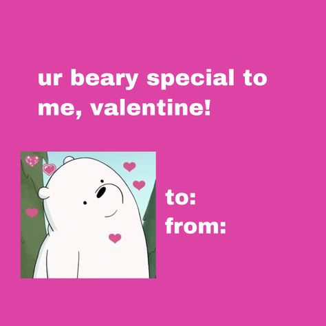 Ghibli Valentines, Valentines Card Meme, Meme Valentines Cards, Valentine Memes, Bad Valentines Cards, We Bare Bear, Bad Valentines, Valentines Memes, Funny Valentines Cards