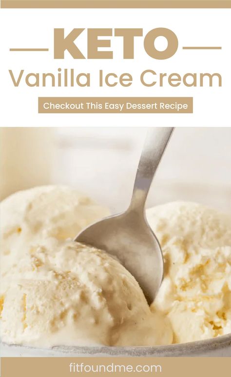 Creamy, rich, satisfying, easy, no churn ice cream. This Keto Vanilla Ice Cream will solve what seems to be the hardest thing about eating low carb or keto…no sugar, including ice cream, while dieting. This easy homemade, creamy, rich nice cream is going to completely satisfy your craving. Yes, it is sugar free. This keto ice cream recipe is made with only 5 whole food ingredients, no ice cream maker needed and in only about 25 minutes. Tap the pin to try today. Keto Vanilla Ice Cream, Ice Cream Healthy, Keto Friendly Ice Cream, Sugar Free Ice Cream, Ice Cream Recipes Machine, Custard Ice Cream, Vanilla Ice Cream Recipe, Low Carb Ice Cream, Healthy Summer Desserts