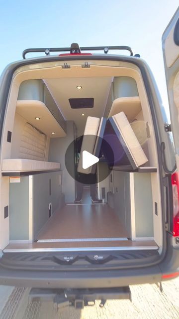 Camper Layout Ideas, Van Conversion Ideas Layout, Vanlife Interiors, Camper Layout, Campervan Build, Van Conversion Layout, Bed Layout, Camper Van Conversions, Motorhome Interior