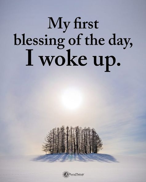 Power of Positivity on Instagram: “My first blessing of the day, I woke up. #powerofpositivity  #inspirationalquotes #quotes #positivethinking #inspiration #motivation…” God Motivation, Motivational Quotes For Work, Success Words, Quotes For Work, Good Tattoo Quotes, Work Success, Words Of Wisdom Quotes, Work Motivational Quotes, Quotes God