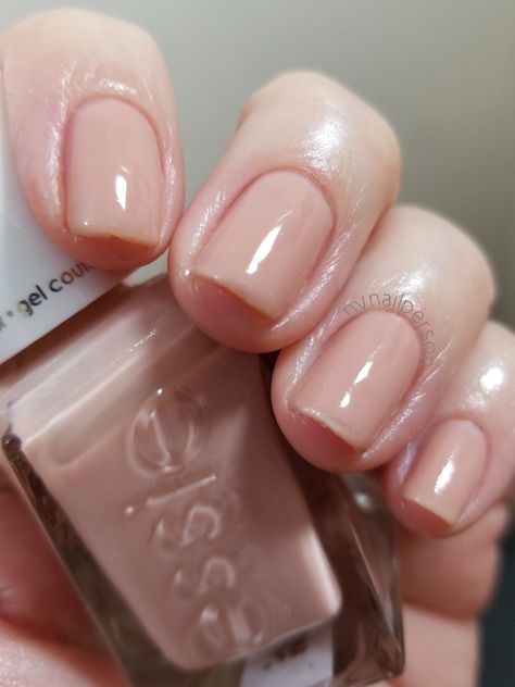 Essie Gel Couture Of Corset, Essie Of Corset, Sheer Nail Polish, Sheer Nails, Essie Gel Couture, Nude Nail Polish, Nude Nail, Essie Gel, Gel Couture