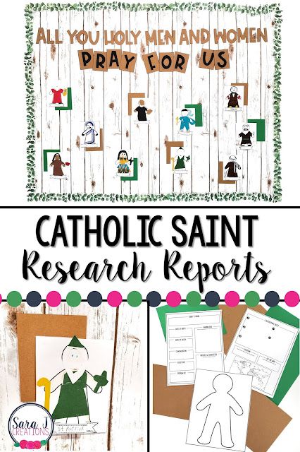 Save time with this ready to use Catholic Saint Bulletin Board. Perfect for researching saints for All Saints' Day or any time of the year. Catholic Saints For Kids, Catholic Bulletin Boards, Saints For Kids, Lives Of The Saints, Saints Days, Catholic Saint, Bulletin Board Ideas, Letter To Parents, Catholic Kids