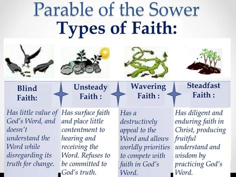 Bible Education, Sower Parable, Parables In The Bible, The Parable Of The Sower, Jesus Parables, Parables Of Jesus Lessons, Parable Of The Sower, Bible Parables, Parables Of Jesus