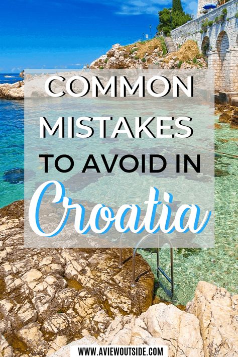 What you need to know before visiting Croatia. #croatiatravel #croatiatips #croatiatravelguide #mistakestoavoidincroatia Plitvice National Park, Croatia Itinerary, Croatia Vacation, Croatia Travel Guide, Krka National Park, Visit Croatia, Split Croatia, Croatia Travel, Dubrovnik Croatia