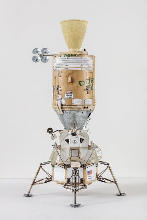 Tom Sachs - Artists - Sperone Westwater Tom Sachs, Sheet Metal Art, Consciousness Art, Spaceship Design, Latex Paint, Space Program, Ex Machina, Mechanical Design, Contemporary Art Gallery