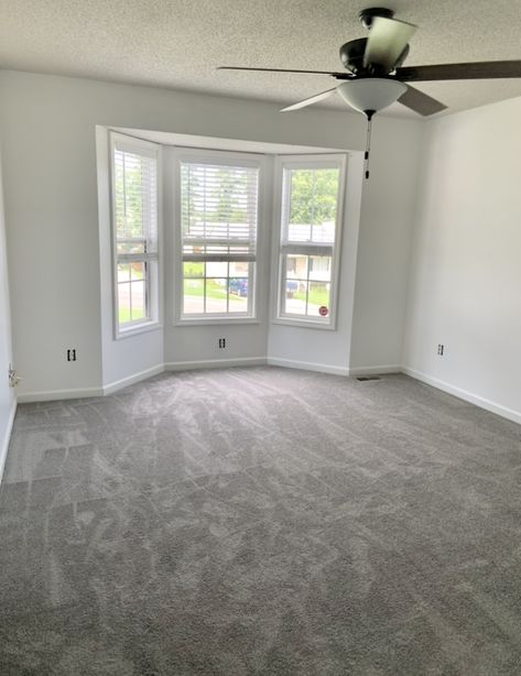 Light Gray Carpet Bedroom, Grey Bedroom Carpet, Neutral Bedroom Grey Carpet, Room With Carpet, Light Carpet, Greige Carpet Bedroom, Bedroom Carpet Neutral, Light Carpet Bedroom, Light Grey Carpet Bedroom