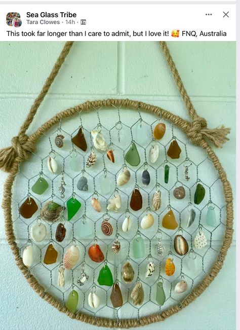 Seaglass Display Ideas, Sea Stuff, Sea Glass Crafts, Mosaic Projects, Cairns, Beach Glass, Glass Crafts, Display Ideas, Art Diy