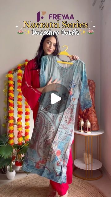 Ani ll Fashion Influencer on Instagram: "Comment “Link” or DM us this reel for links ✨

✨Wearing Size “S” 
✨Use coupon code ANI30 for extra 30% discount 

Click on the link in the bio to explore more Kurta Sets🙌🏻

{Festive Kurta Set, Freyaa, Freyaa Kurta Set, Navratri Outfit, Festive Outfit Ideas , Navratri Special}

#FestiveWear #FreyaaKurtaSets #FestiveKurtaSet #Navratri #NavratriSpecial #freyaa #navratrioutfit #navratri #navratrispecial #navratriseries #kurtapajama #kurtaset #kurtasets #festiveoutfit #festivekurtaset #festivewear #festivecollection #dussehra #dussehraspecial #dussehrafestival" Festive Outfit Ideas, Navratri Outfits, Navratri Special, Fashion Influencer, Kurta Set, Festival Wear, Festival Outfits, Coupon Code, Influencer