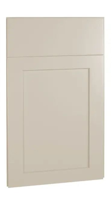 Colonial Maple Soft Beige Cabinets - Framed Refrigerator Wall, Cabinet Trim, Beige Cabinets, Free Kitchen Design, Beige Paint, Kitchen Planner, Shop Cabinets, Bookcase Wall, Wine Wall