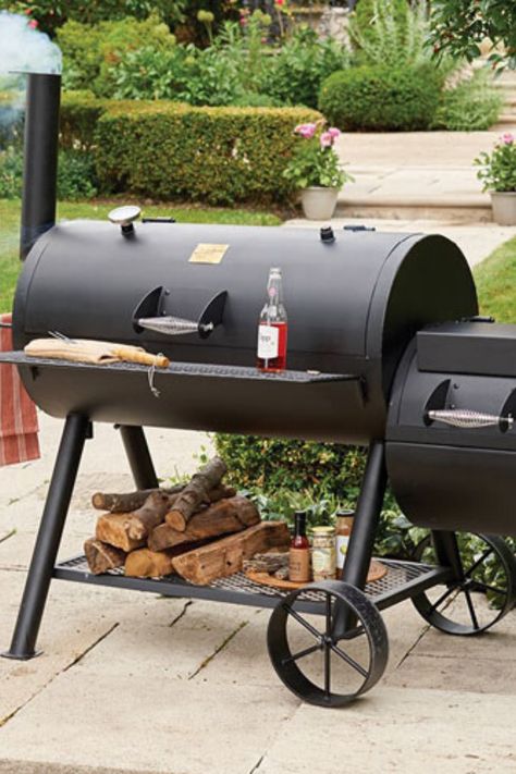 Read reviews and buy the best offset smokers from top manufacturers including Masterbuilt, Bradley Smoker, Smokehouse and more #bbq #barbecue #bbqsmoker Smokers And Grills, Best Offset Smoker, Backyard Smokers, Smoker Designs, Smoker Trailer, Bradley Smoker, Outdoor Smoker, Rangoon Recipe, Crab Rangoon Recipe