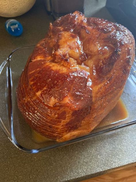 Tasty Food Recipes Copycat Honey Baked Ham, Ham Crockpot, Brown Sugar Glazed Ham, Easy Ham Recipes, Baked Ham Recipe, Honey Baked Ham Recipe, Ham Glaze Brown Sugar, Spiral Sliced Ham, Ham Glaze Recipe