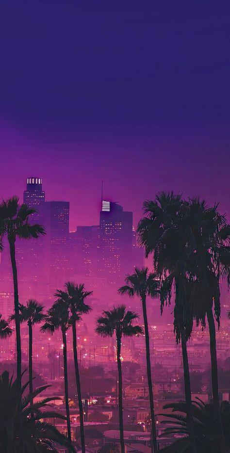 Image Illusion, Synthwave Art, Whats Wallpaper, Cityscape Wallpaper, Vaporwave Wallpaper, Los Angles, Neon Aesthetic, Neon Wallpaper, Sunset Wallpaper