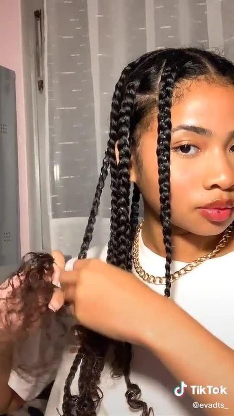 Youtube video compilation of the best braid tutorials on Tik Tok that are easy to do it yourself! Easy Braids On Natural Hair, Natural Curly Braids, How To Braid Your Own Hair Curly, Easy Braids To Do On Yourself Curly Hair, 3c Hairstyles Braids, Mixed Curly Hair Braids, Easy Braids Curly Hair, Doing Braids On Yourself, Easy Braided Hairstyles For Curly Hair