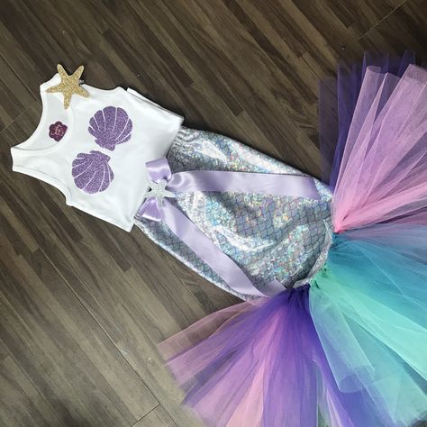 Mermaid Tutu, Birthday Costume, Ladybug Party, Halloween 2022, Tutu Outfits, Birthday Outfits, Birthday Tutu, Outfit Set, Kids Costumes