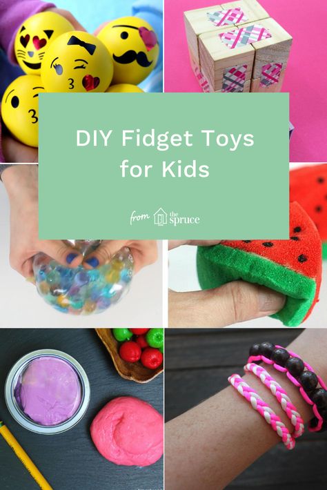 Homemade Fidgets, Homemade Fidget, Diy Fidgets, Fidget Party, Homemade Fidget Toys, Fidgets Diy, Stim Toys, Fidget Tools, Figet Toys