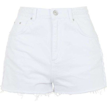 White Short Shorts, Short Blanc, Outfit Png, White Jean Shorts, White Denim Shorts, Shorts White, Plaits, Mom Shorts, White Short