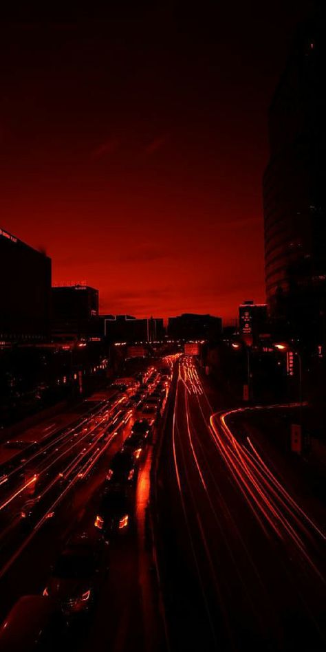 Backgrounds Aesthetic Dark, Phone Backgrounds Aesthetic, Red And Black Wallpaper, Dark Red Wallpaper, Backgrounds Aesthetic, Red Sunset, Sunset Wallpaper, City Wallpaper, Aesthetic Dark