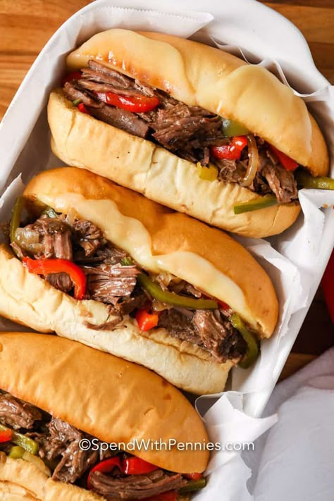 Crockpot Philly Cheese Steak, Crockpot Philly Cheesesteak, Slow Cooker Philly Cheese Steak, Slow Cook Beef, Philly Cheese Steak Crock Pot, Slow Cooker Bbq Beef, Slow Cooker Sloppy Joes, Bbq Beef Sandwiches, Best Coleslaw Recipe