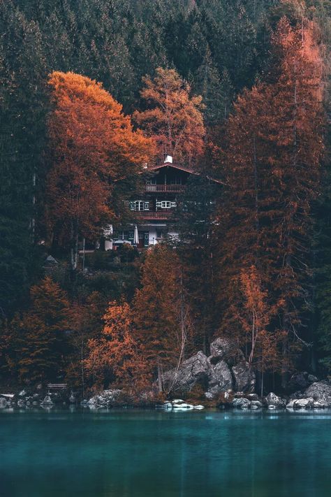 Dark House Aesthetic, Holiday Destinations In India, Autumn Leaves Wallpaper, Dark House, Beautiful Sites, Bavaria Germany, Autumn Photography, Autumn Trees, Autumn Inspiration