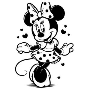 Minnie Mouse Svg Free, Minnie Mouse Black And White, Minnie Mouse Line Art, Minnie Mouse Svg Cricut Free, Minnie Mouse Name Svg Cricut, Minnie Mouse Svg, Minnie Mouse Clipart, Minnie Mouse Silhouette, Mouse Png