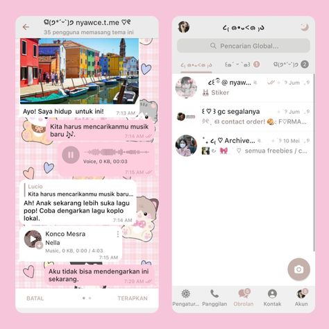 ໒꒰ 𝅄🐰🥕 ۫ @nyawce channels that provide various types.!! ᐢ..ᐢ such as telegram themes { Andro & ios } gifs { idols & cartoons } symbols and many more ♡.⭒ׄ ˖ ۪🥯🍒 Telegram Groups To Join, Telegram Cute Theme, Telegram Themes Aesthetic Cute, Telegram Aesthetic, Telegram Chat Theme, Telegram Themes, Telegram Theme, Cute Themes, Telegram Channel