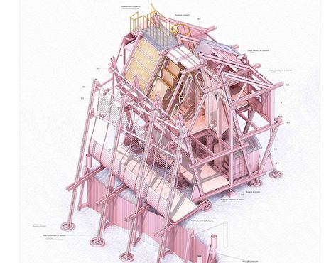 COMMUNE PROTOTYPE Communal Housing, Net Architecture, Google Sketchup, Architecture Mapping, Architecture Presentation Board, Revit Architecture, Architecture Sketchbook, Arch Model, Architecture Board