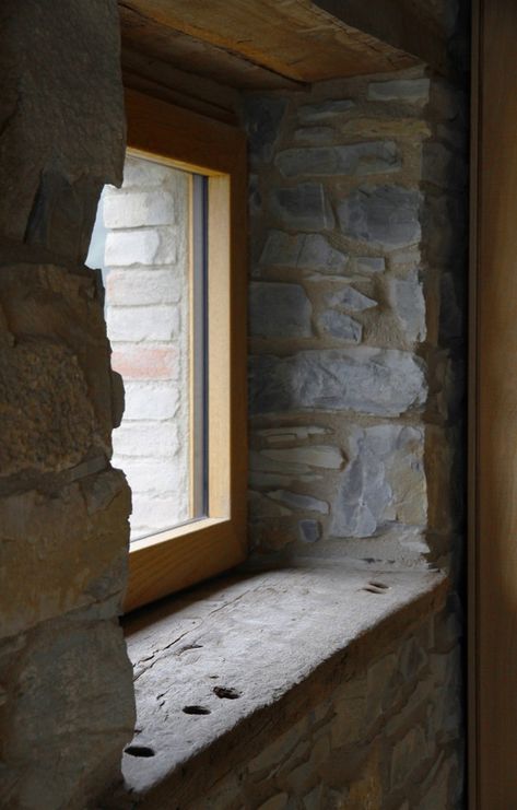 Irish Cottage Renovation, Stone Cottages Interior, Cottage Restoration, Italian Cottage, Stone Cottages, Irish Cottage, Cottage Renovation, Stone Masonry, Interior Windows