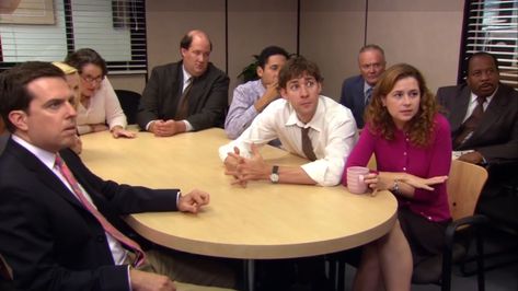 Funny Scenes From 'The Office' To Use As Your Zoom Virtual Background - Funny Gallery Meeting Memes, Meetings Humor, Spongebob Background, Zoom Virtual Background, The Office Characters, Meme Background, Office Tv Show, Kimmy Schmidt, Virtual Background